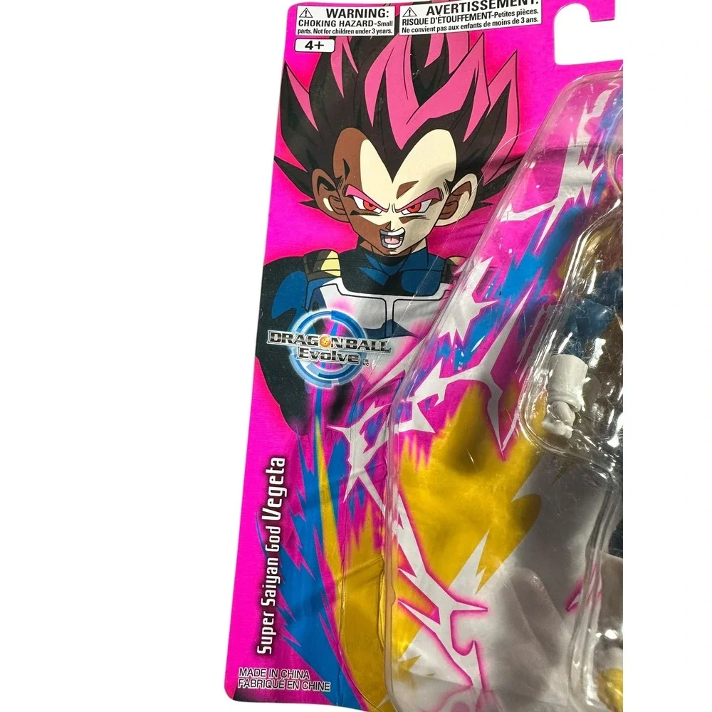 Dragon Ball Z Evolve Super Saiyan God Vegeta 5in Action Figure Bandai 36370